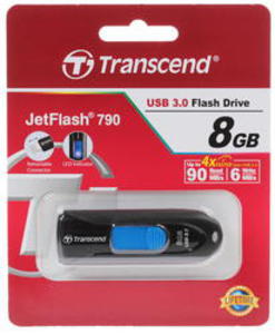 USB 8Gb Transcend JetFlash 790 TS8GJF790K