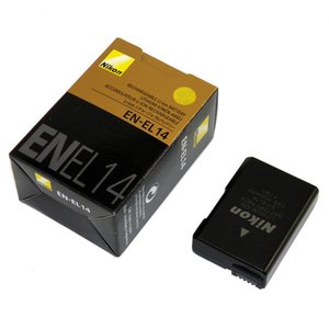 Аккумулятор ORIG Nikon EN-EL14 для D3100/3200/3300/5100/5200/5300