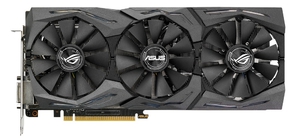 Видеокарта ASUS Radeon RX 480 1266Mhz PCI-E 3.0 8192Mb 8000Mhz 256 bit DVI 2xHDMI HDCP STRIX-RX480-8G-GAMING