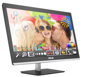 Моноблок ASUS V220ICGT-BG023X (Intel Core i5-6200U 2.8 GHz/4096Mb/1Tb/NVIDIA GT 930M/Wi-Fi/Cam/DVD-RW/21.5/1920x1080 Touch/Windows 10)