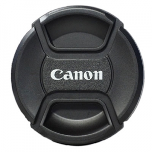 Крышка для объектива 82mm с надписью Canon
