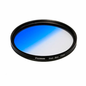 Светофильтр градиентный FUJIMI GRAD. BLUE FILTER 72mm (голубой)