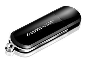 USB 16Gb Silicon Power LuxMini 322 Black SP016GBUF2322V1K