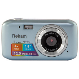Цифровой фотоаппарат Rekam iLook S755i серый