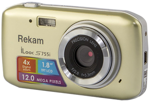 Цифровой фотоаппарат Rekam iLook S755i шампань