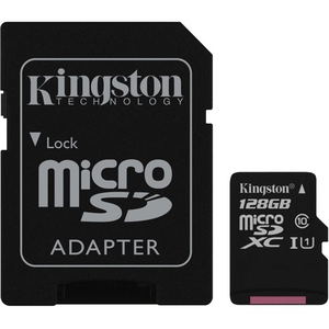 Кaрта памяти microSDXC 128Gb Kingston Class 10 UHS-I SDC10G2/128GB