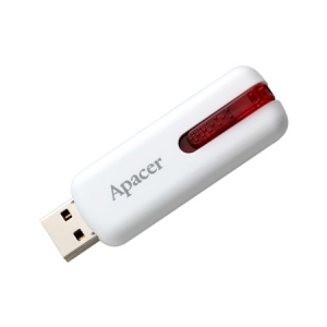 Флэш накопитель USB 8 GB Apacer AH326 White