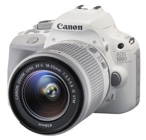 Фотоаппарат Canon EOS 100D Kit EF-S 18-55mm IS STM Kit белый Б/У