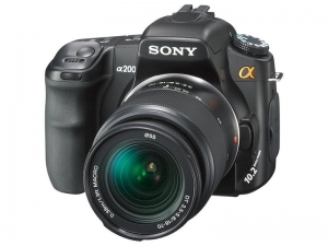 Цифровой зеркальный фотоаппарат Sony a200 kit 18-70mm + карта 8Гб (б.у)
