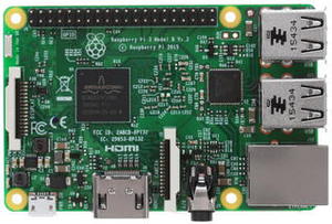 Микрокомпьютер Raspberry PI 3 Model B 1Gb