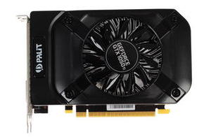 Palit GeForce GTX 1050 Ti StormX 1290Mhz PCI-E 3.0 4096Mb 7000Mhz 128 bit DVI HDMI NE5105T018G1-1070F