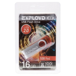 USB флешка 16Gb Exployd 530 Red EX016GB530-R