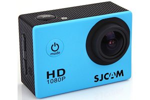 Экшн видеокамера SJCAM SJ4000, синий
