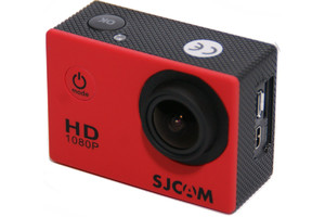 Экшн видеокамера SJCAM SJ4000, красный
