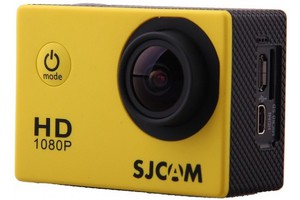 Экшн видеокамера SJCAM SJ4000, желтый