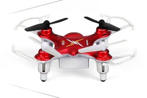Квадрокоптер Syma X12s, красный