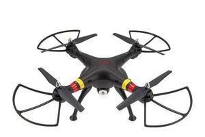 Квадрокоптер Syma X8W с трансляцией видео, черный