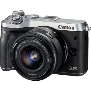 Цифровой фотоаппарат Canon EOS M6 Kit 15-45 IS STM Silver