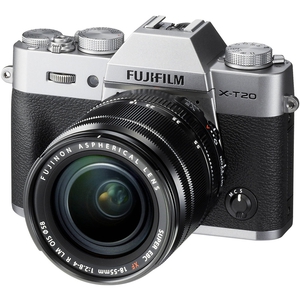 Цифровой фотоаппарат FUJIFILM X-T20 Kit 18-55mm серебристый