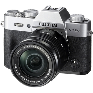 Цифровой фотоаппарат FUJIFILM X-T20 Kit XC16-50mm F3.5-5.6 Silver