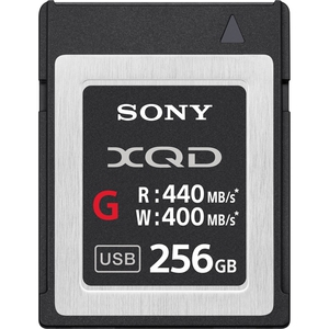 Карта Памяти XQD 256Gb Sony QDG256E G series (440/400 MB/s)