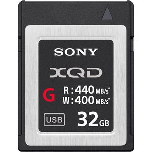 Карта памяти XQD 32Gb Sony QDG32E G series (440/400 MB/s)