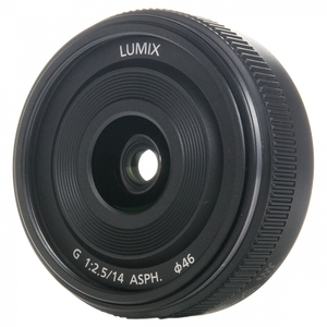 Объектив Panasonic 14mm f/2.5 II Aspherical (H-H014A), черный
