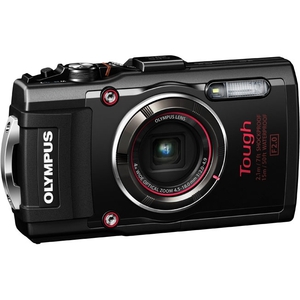 Цифровой фотоаппарат Olympus TG-4 черный  + кольцо макро-подстветки LG-1