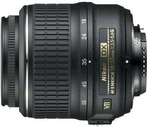 Объектив Nikon 18-55 mm f/3.5-5.6G AF-S VR II DX Zoom-Nikkor Б/У