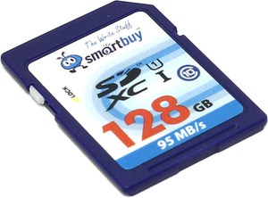 SDXC карта памяти Smartbuy 128GB Class10 (SB128GBSDXC)