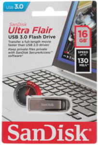 USB флешка 16Gb SanDisk Ultra Flair USB 3.0 SDCZ73-016G-G46