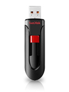 USB флешка 16Gb USB 2.0 SanDisk Cruzer Glide (SDCZ60-016G-B35) черный