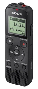 Диктофон Sony ICD-PX370, 4Gb, черный