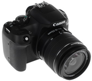 Цифровой фотоаппарат Canon EOS 1300D Kit 18-55mm DC + 50mm STM черный