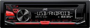 Автомагнитола JVC KD-R482, 1 DIN, 4x50W, USB