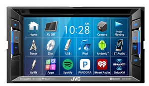 Автомагнитола JVC KW-V230BT, 2 DIN, 4x50W, USB