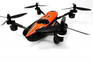 Квадрокоптер 3 в 1 Wltoys Q353, черно-оранжевый