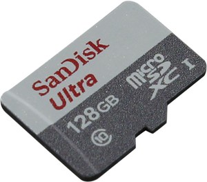 Карта памяти MicroSDXC 128Gb SanDisk Ultra Class 10 SDSQUNB-128G-GN3MN