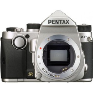 Цифровой фотоаппарат Pentax KP body (3 рукоятки в комплекте) серебристый