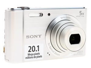 Цифровой фотоаппарат SONY DSC-W800S серебристый