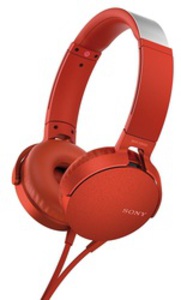 Наушники Sony MDR-XB550AP красный [1112410]