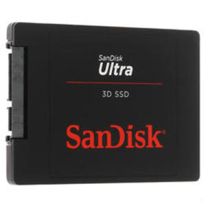 SSD диск Sandisk 1Tb Ultra 3D, 2.5", SATA3 (SDSSDH3-1T00-G25)