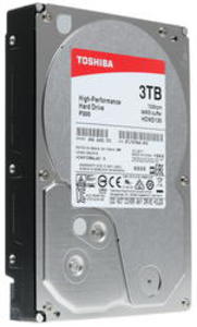 Жесткий диск Toshiba SATA-III 3Tb HDWD130EZSTA P300 (7200rpm) 64Mb 3.5" Rtl