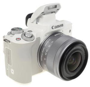 Цифровой фотоаппарат Canon EOS M50 kit 15-45mm IS STM белый