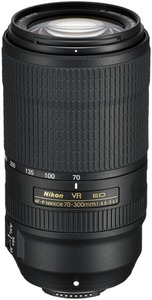 Объектив Nikon 70-300mm F4.5-5.6E ED AF-P VR (JAA833DA)