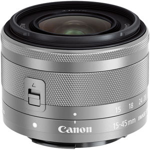 Объектив Canon EF-M 15-45mm F3.5-6.3 IS STM серебристый