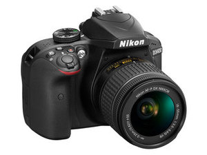 Зеркальная камера Nikon D3400 Kit 18-55mm AF-P II + 70-300mm черный