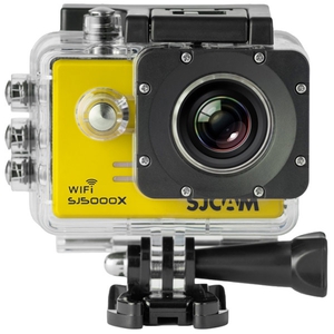 Экшн видеокамера SJCAM SJ4000 Wi-Fi желтый