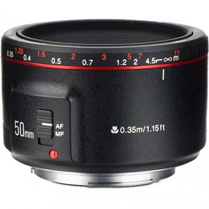 Объектив YongNuo Canon EF YN 50mm F1.8 II Standart Prime