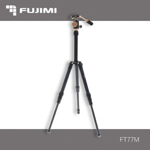 Штатив Fujimi FT77M алюминиевый с шаровой головой и рукояткой. Серия "МИНИ макс. высота 1185 мм, макс. нагруз. 4 кг., вес 0,93 кг